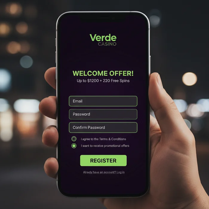 Verde Casino Casino Signup